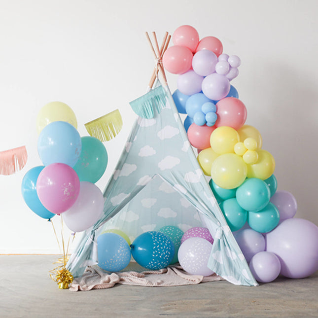 Balony Konfetti Kolorowe 33cm 6szt