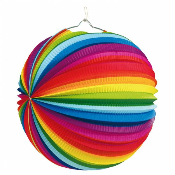 Rainbow Lampion 25cm