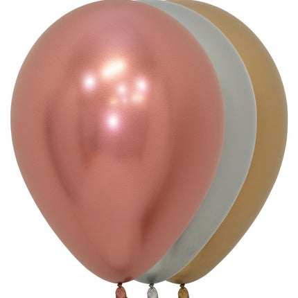 Balony Reflex Deluxe Mix 30cm 50szt