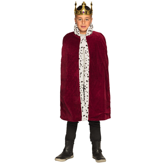 Płaszcz dziecięcy King's Cloak Bordeaux Red 90cm