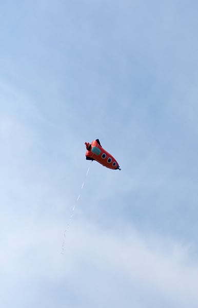 Rakieta balonowa z helem pusta 1,15 m