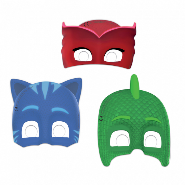 Maski Pj Masks 6szt