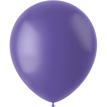 Balony lawendowe chabrowe niebieskie 33cm 10szt