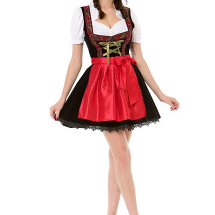 Dirndl Dress Oktoberfest Roses