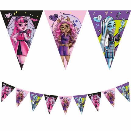 Girlanda Monster High 2m