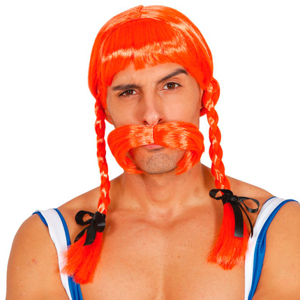 Gaul Wig Orange