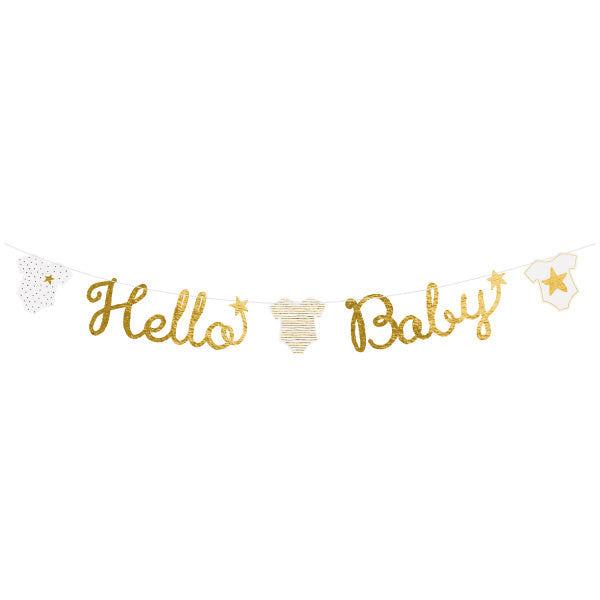 Baner z literami Hello Baby 1,6 m