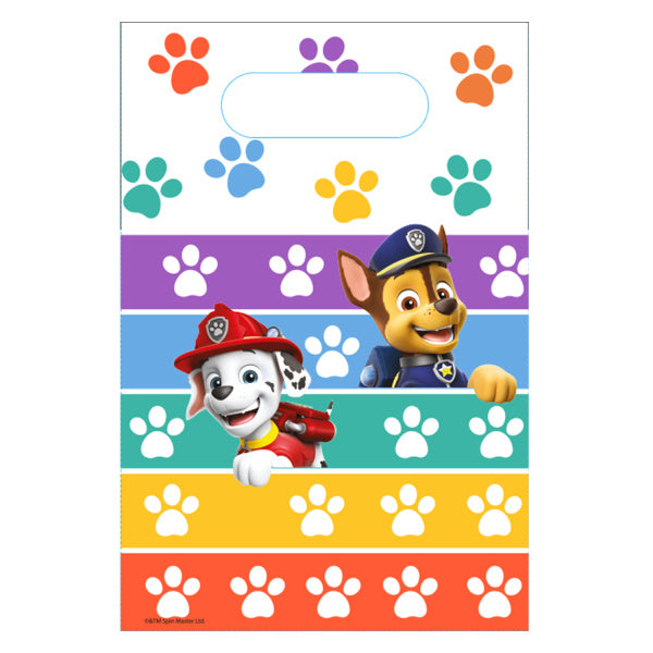 Torebki do dzielenia się Paw Patrol 23,6 cm 8 szt.