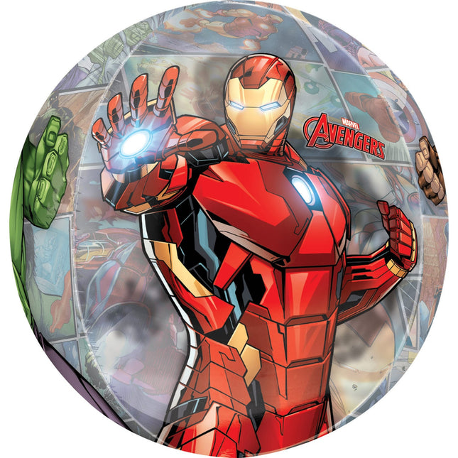 Avengers Balon z helem 40 cm pusty