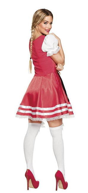 Dirndl Dress Oktoberfest Red