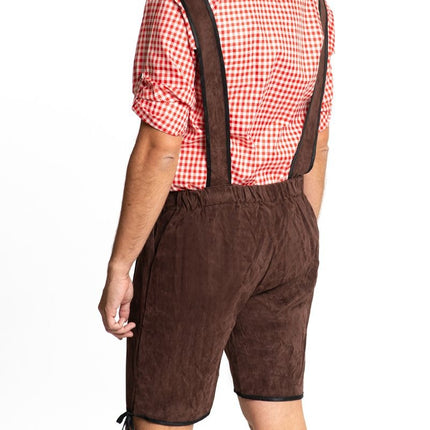 Lederhose Short Dark Brown