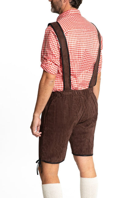 Lederhose Short Dark Brown