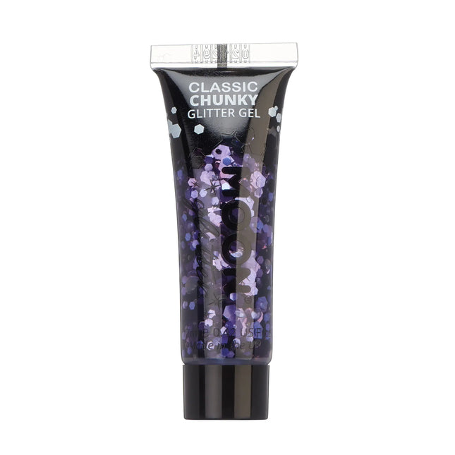 Moon Glitter Classic Chunky Glitter Gel Lavender 12ml