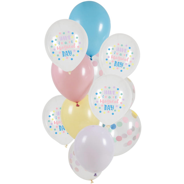 Balony Have A Magical Day 33cm 12szt