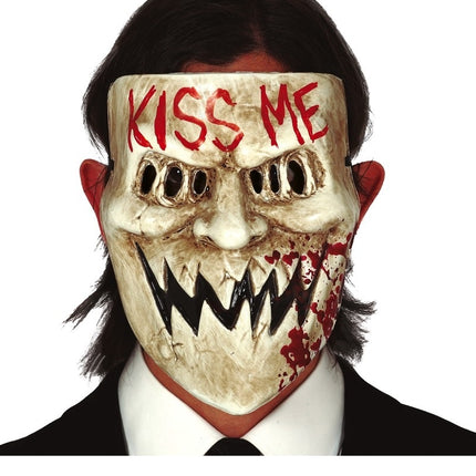 Maska Halloween Horror Kiss Me