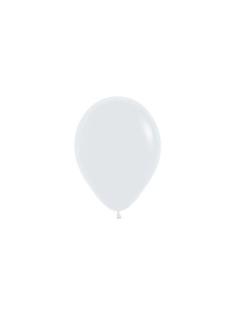 Balony białe 12cm 50szt