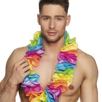 Hawaii Wreath Rainbow XL