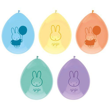 Balony Miffy 30cm 5szt