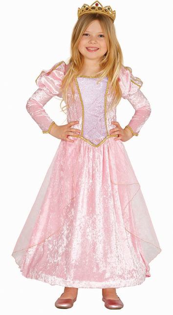 Różowa sukienka księżniczki dla dziewczynek