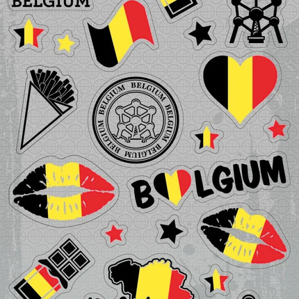 Naklejki Belgia