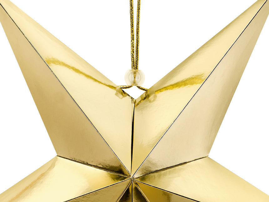 Golden Lampion Star 45 cm