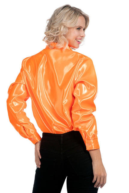 Bluzka Disco Ruffles Orange