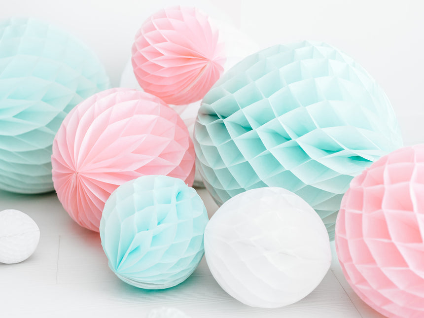 Honeycomb Ball Mint Green 20cm