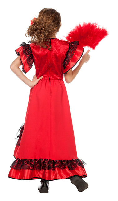 Hiszpański strój flamenco