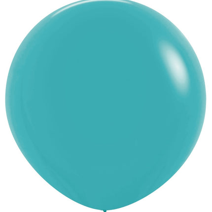 Balony Caribbean Blue 91cm 10szt