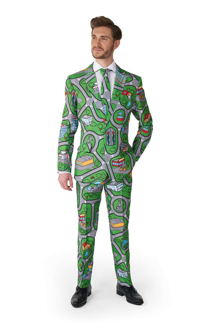 Zagraj w Rug Green Suit Men Suitmeister