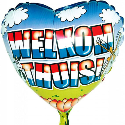 Balon helowy Witaj w domu 74 cm pusty