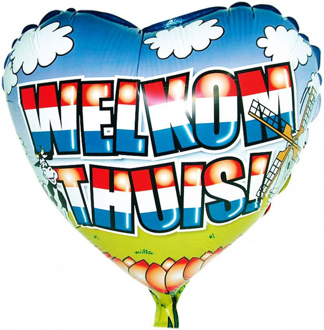 Balon helowy Witaj w domu 74 cm pusty