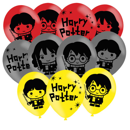 Kolorowe balony Harry Potter 27,5 cm 6 szt.