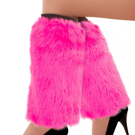 Legwarmers Plush Pink