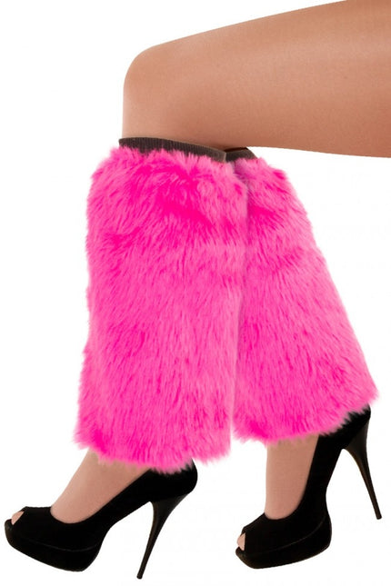 Legwarmers Plush Pink