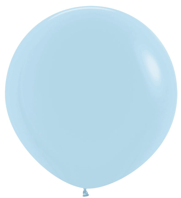 Balony Pastel Matte Blue 91cm 2szt