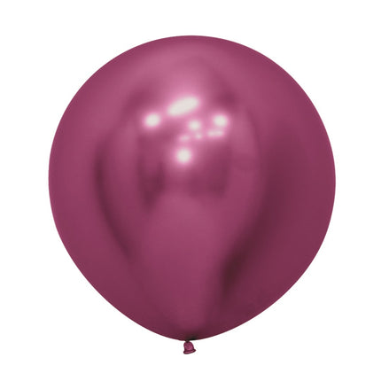 Balony Reflex Fuksja 61cm 3szt.