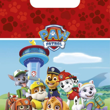 Torebki do dzielenia się Paw Patrol 23cm 6szt.