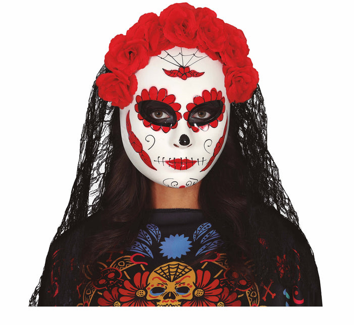 Chusta maska Dia De Los Muertos