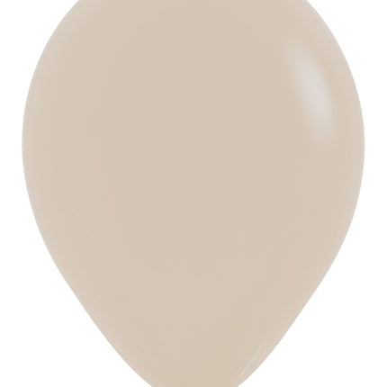 Balony Biały Piasek 30cm 50szt