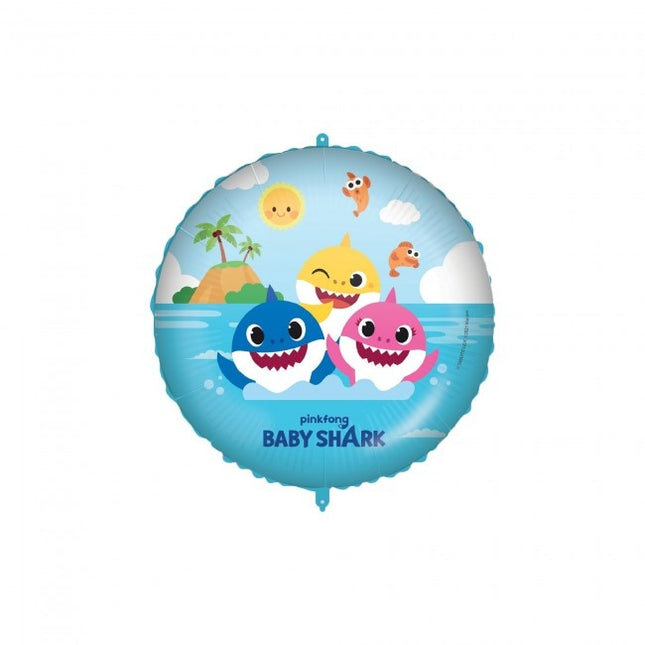 Balon helowy Baby Shark pusty 46 cm