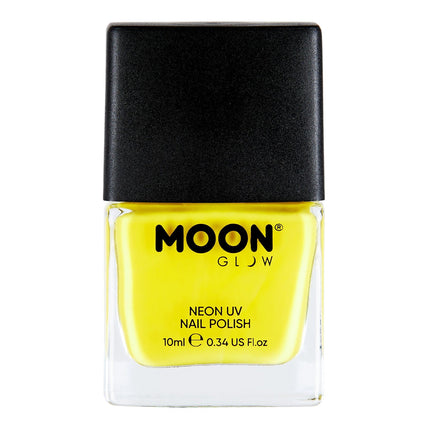 Moon Glow Intense Neon UV lakier do paznokci intensywnie żółty 14ml