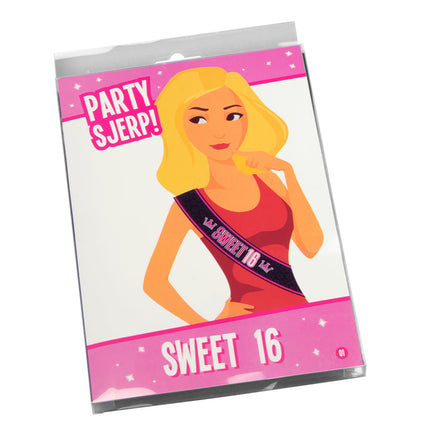 Szarfa Sweet 16