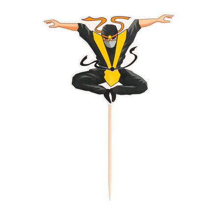 Ninja Cake topper 5 szt.