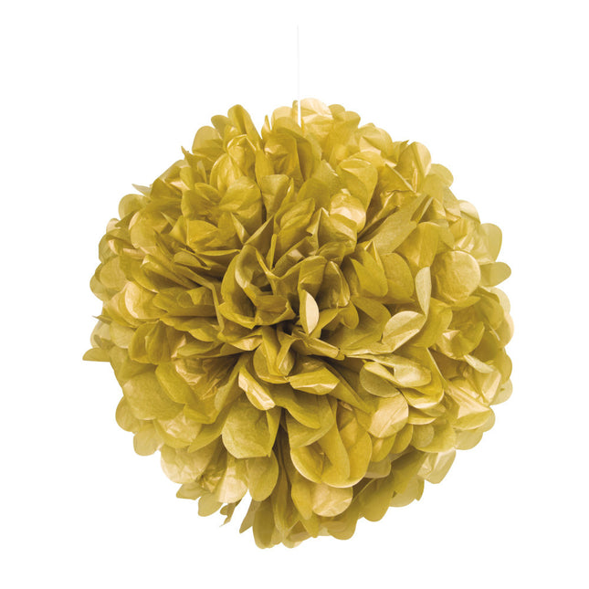 Pompon Gold 40 cm