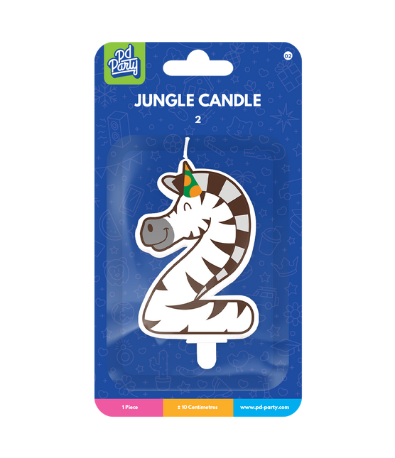 Zebra Candle 2 Years Zebra