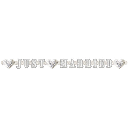 Girlanda z literami "Just Married" 215 cm