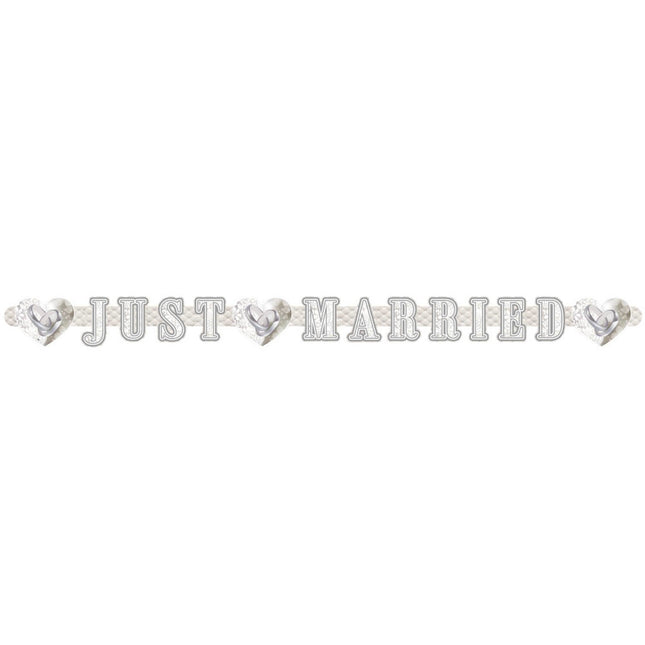 Girlanda z literami "Just Married" 215 cm