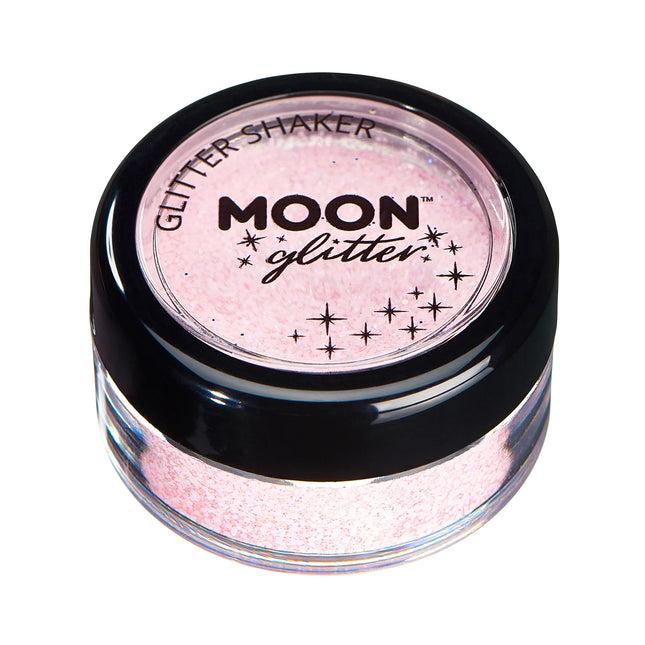 Moon Glitter Pastel Glitter Shakers Baby Pink 5g