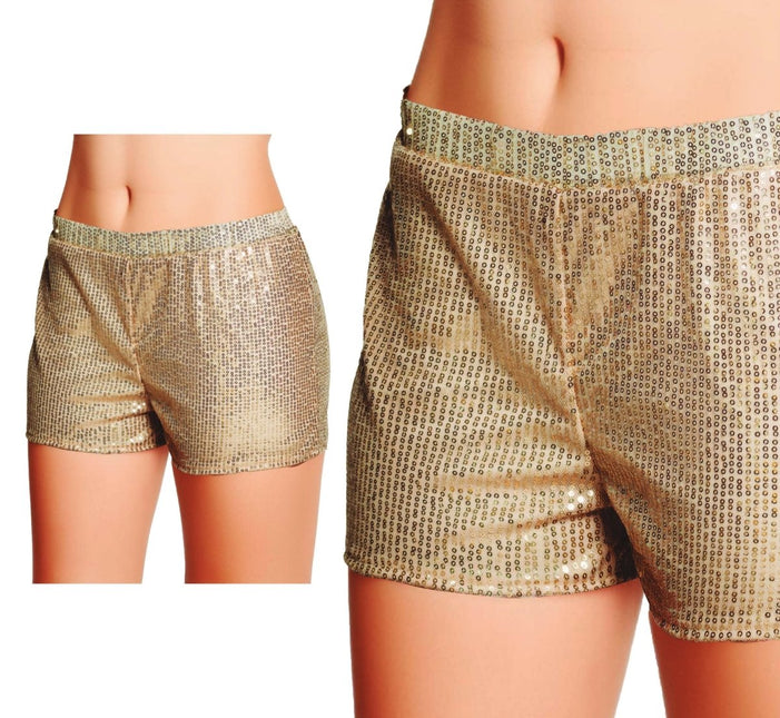 Gouden Korte Broek - Partywinkel - 8434077270165